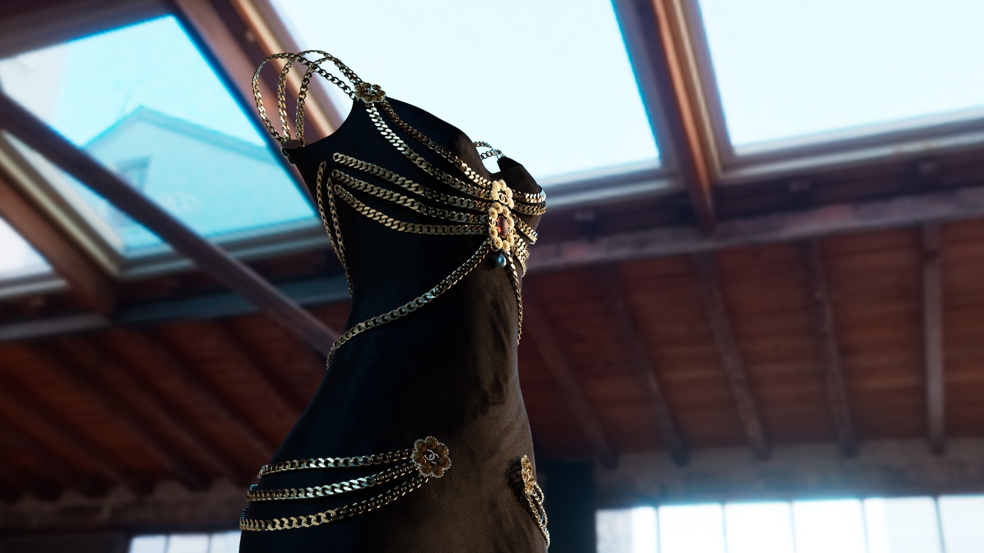 Chanel Chain Dress